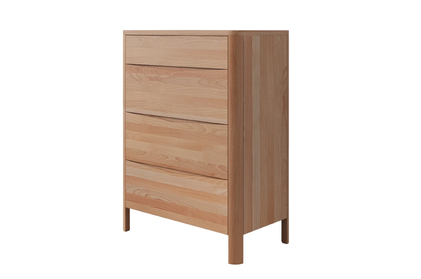 Drewniana komoda bukowa Visby MODENA 80