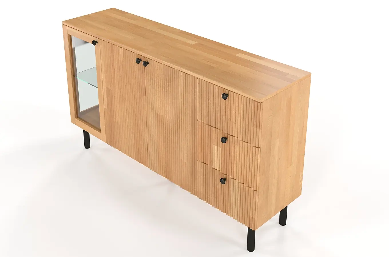 Komoda bukowa Visby Norvik / szer. 160 cm