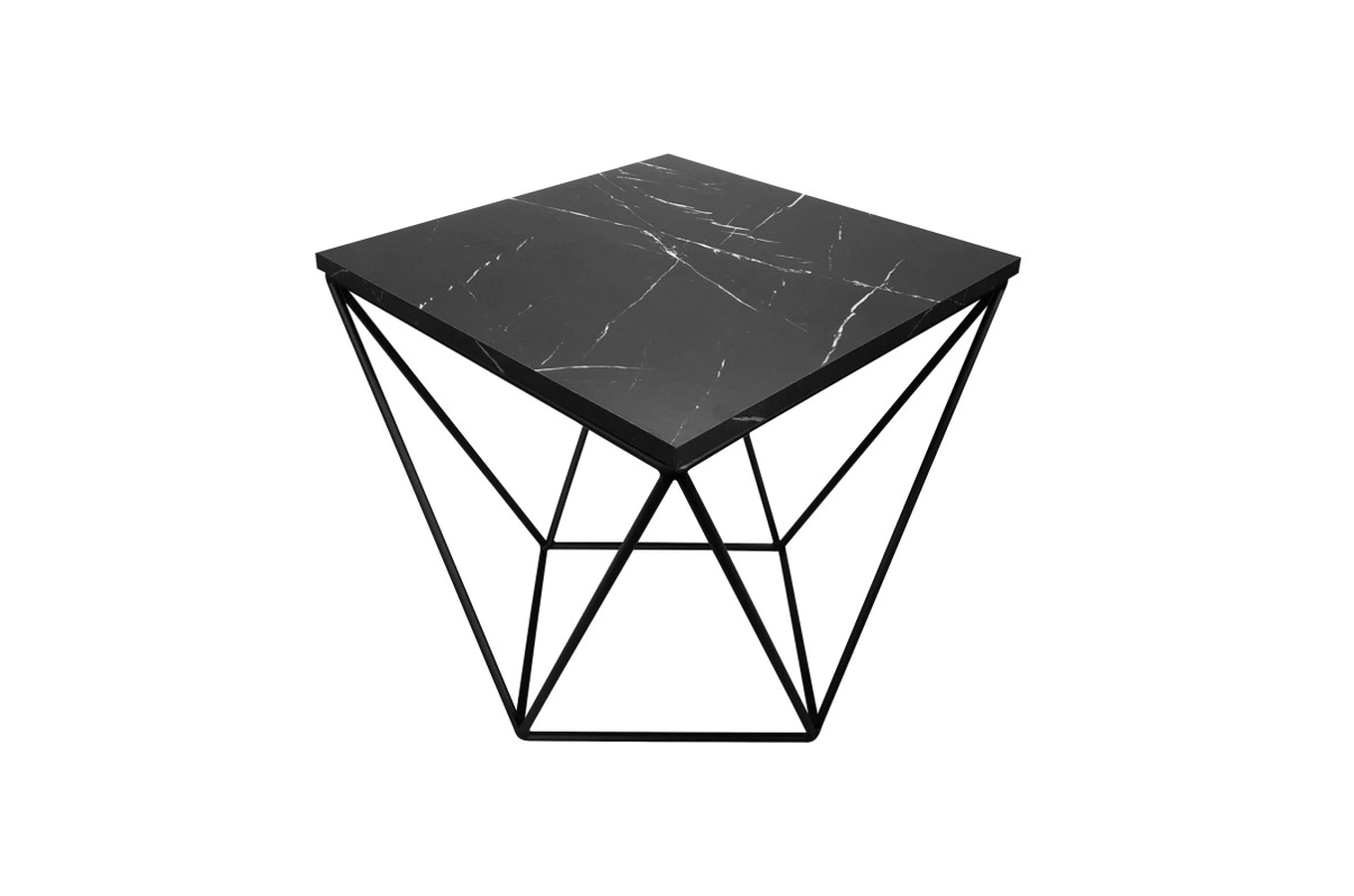 Druciany stolik kawowy MARKONI / kolor blatu i podstawy do wyboru!