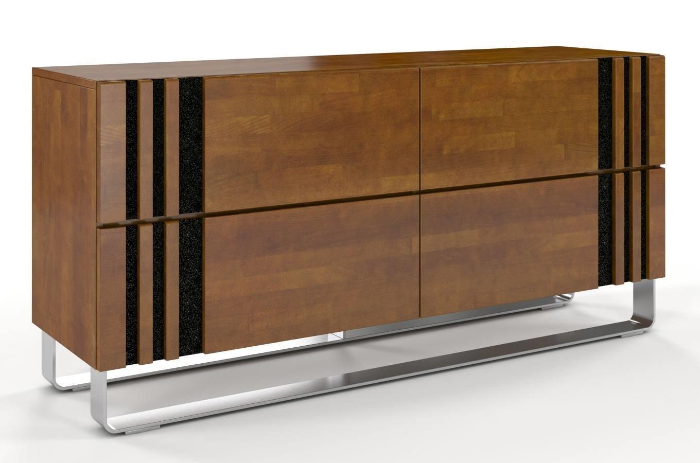 Komoda bukowa Visby KIELCE / kolor biały