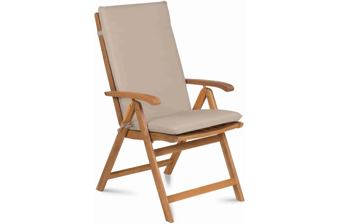 Drewniane składane krzesło ogrodowe SINTRA PLUS z podłokietnikami / zestaw 2 sztuk