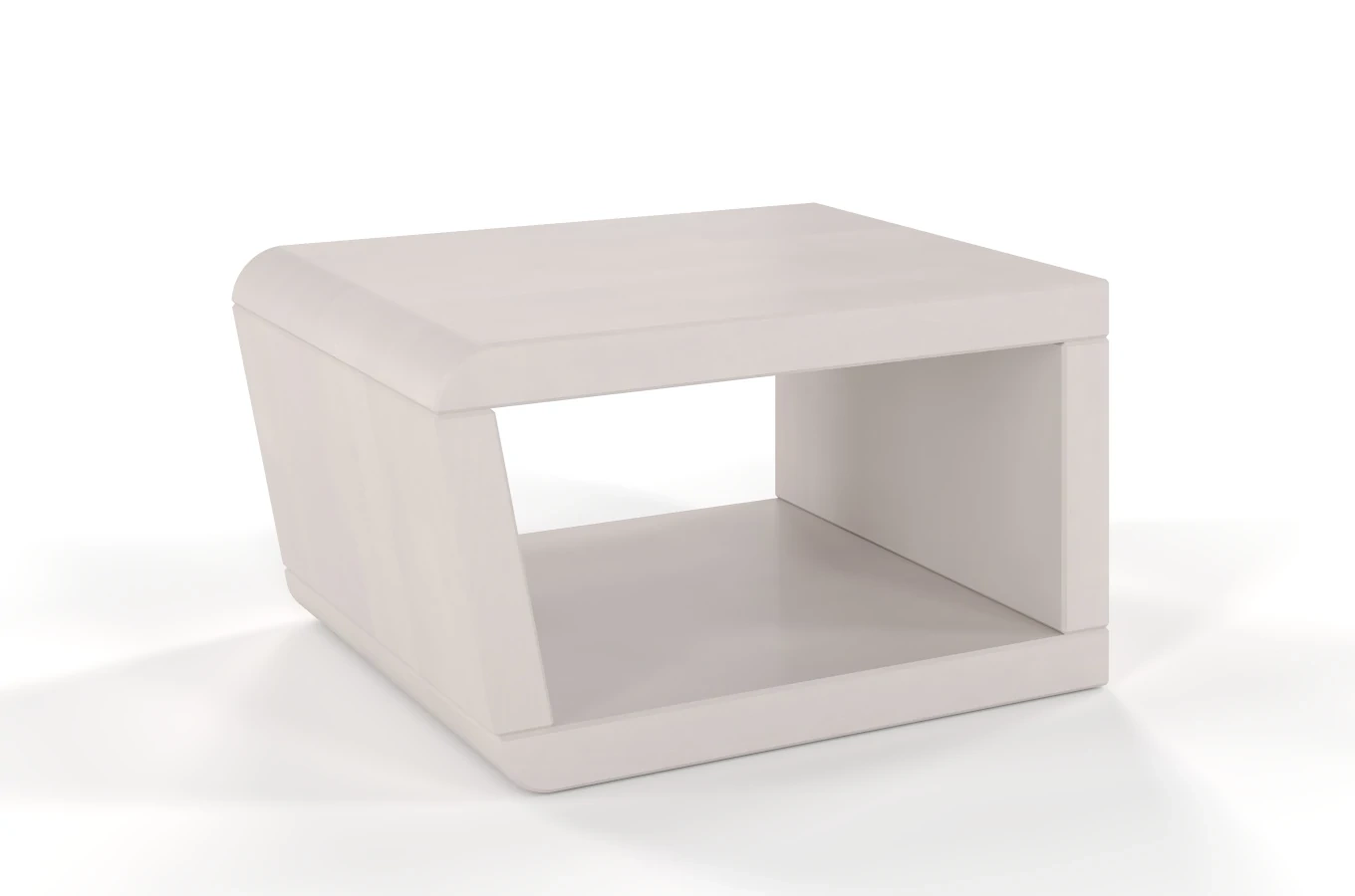 Nowoczesna drewniana szafka nocna bukowa bez szuflad Visby HARALD / szer. 50 cm