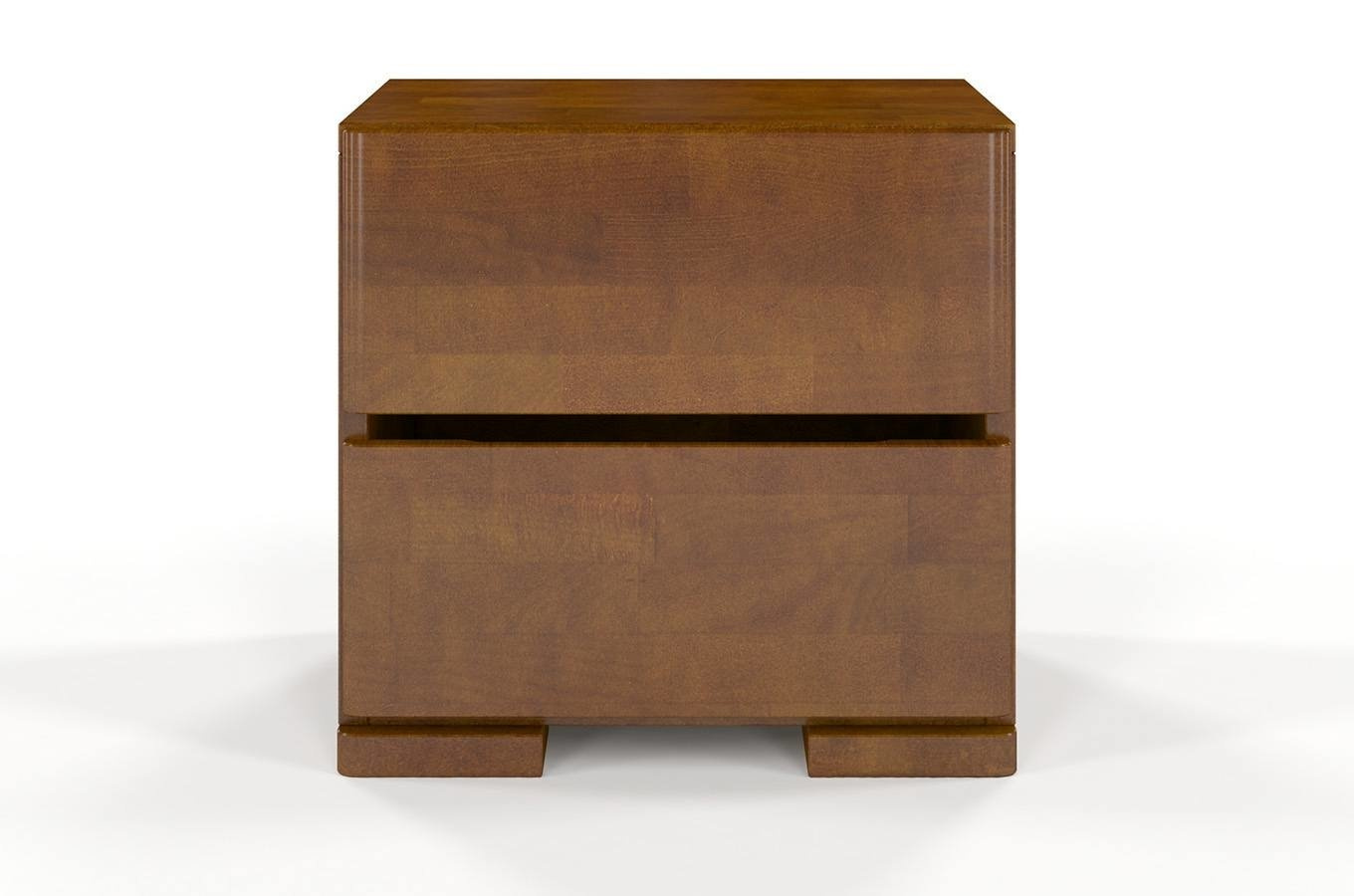 Drewniana szafka nocna bukowa Visby Sandemo High 2S / szer. 40 cm