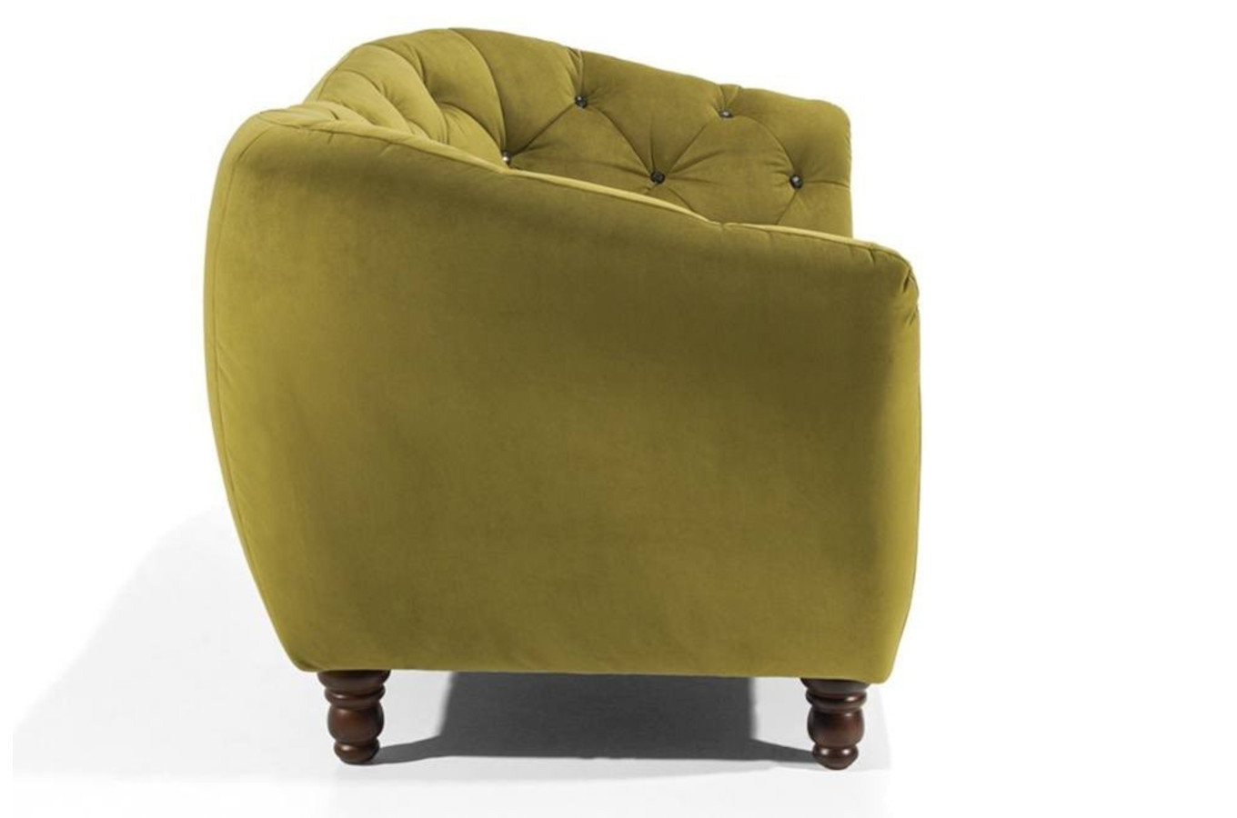 Elegancka sofa DOLORES z pikowanym oparciem / szerokość 190 cm