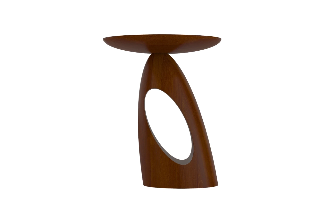 Stolik drewniany Kayani ISLAND różne kolory, wys. 40 cm