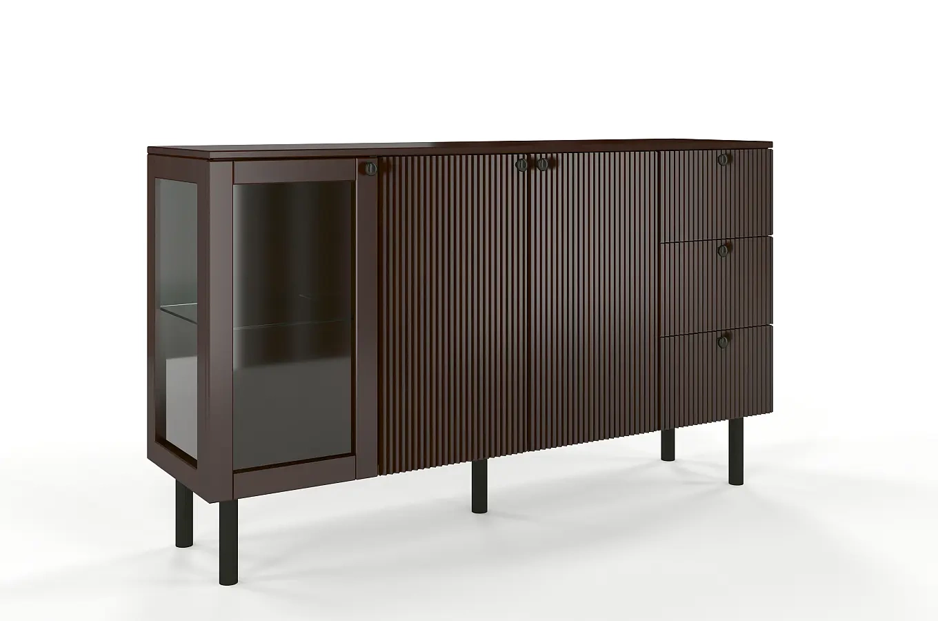 Komoda bukowa Visby Norvik / szer. 160 cm