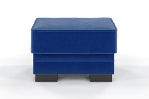 Elegancki puf GENEVA w angielskim stylu / trzy wymiary do wyboru