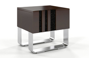 Szafka nocna bukowa Visby KIELCE / kolor palisander