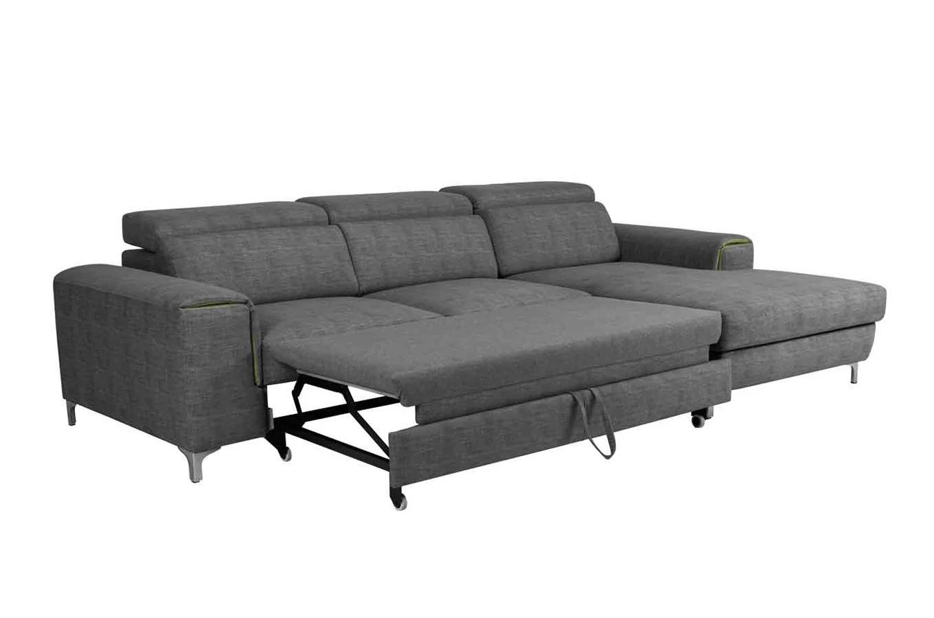 Narożnik KLEOPATRA I z funkcją spania i pojemnikiem na pościel