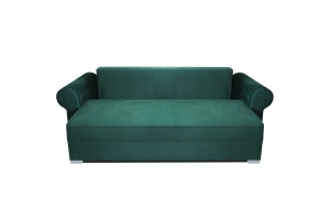 Elegancka sofa ROSIE z funkcją spania i pojemnikiem na pościel / szerokość 250 cm