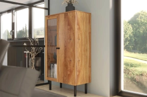 Witryna dębowa Visby NORVIK High / lakier naturalny