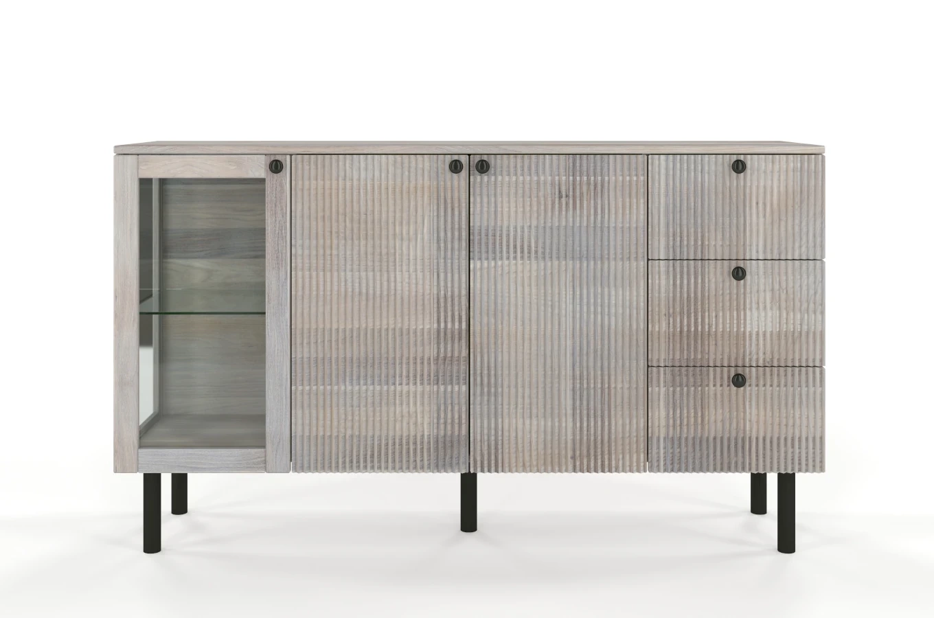 Komoda dębowa Visby Norvik / szer. 160 cm