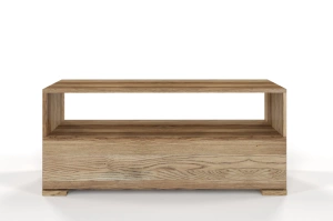 Drewniana szafka RTV dębowa Visby SANDEMO / olej retro