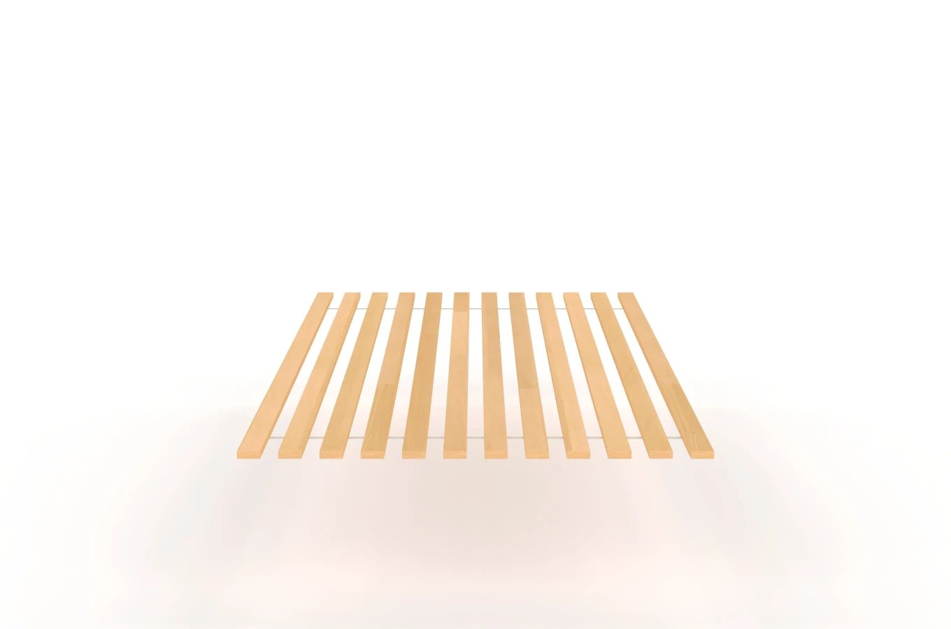 Stelaż lamelowy sosnowy pod materac Visby LEVITO