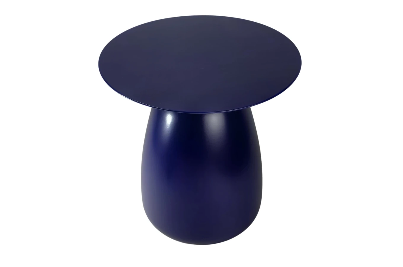 Stolik drewniany Kayani BAOBAB 34 różne kolory, wys. 34 cm / kolor granat szlachetny