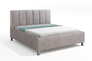 Tapicerowane łóżko do sypialni JASMINE