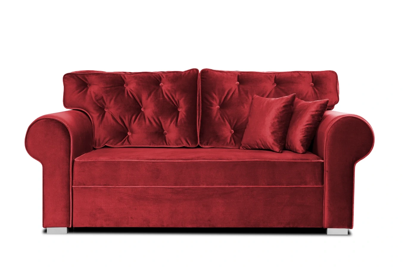 Elegancka sofa ROSIE z pikowanym oparciem / szerokość 185 cm