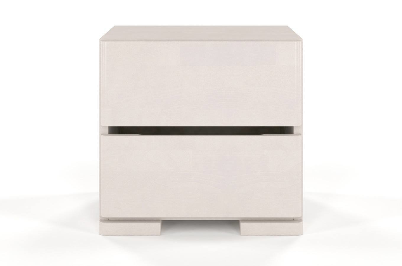 Drewniana szafka nocna bukowa Visby Sandemo High 2S / szer. 40 cm