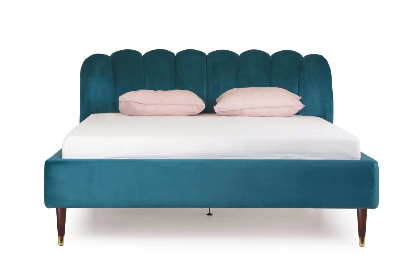 Tapicerowane łóżko do sypialni MUSE