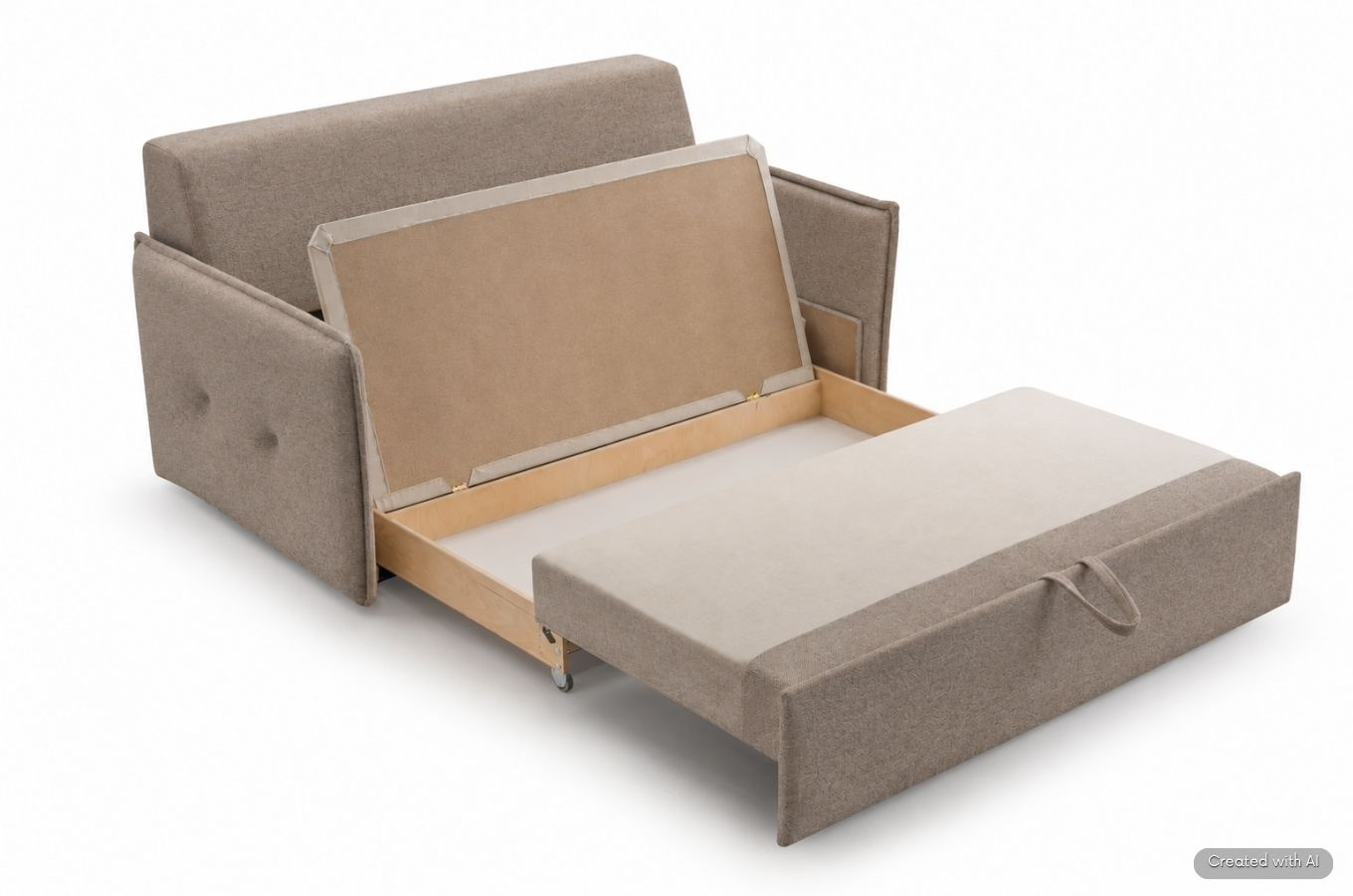 Wysyłka w 48h! Nowoczesna rozkładana sofa DARIA z pojemnikiem na pościel