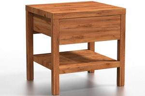 Drewniana szafka nocna LONZO / szer. 40 cm