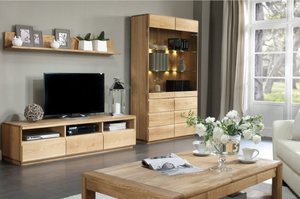 Drewniana witryna ATLANTA lewostronna / szer. 61 cm