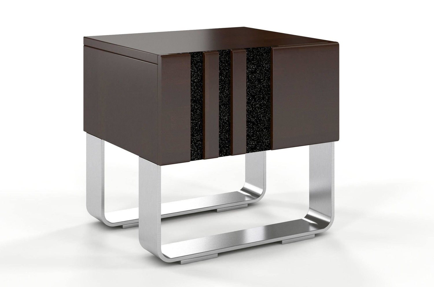 Szafka nocna bukowa Visby KIELCE / kolor biały