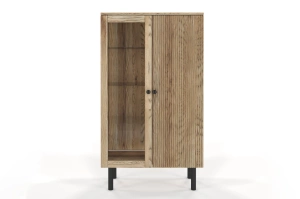 Witryna dębowa Visby NORVIK High / olej retro