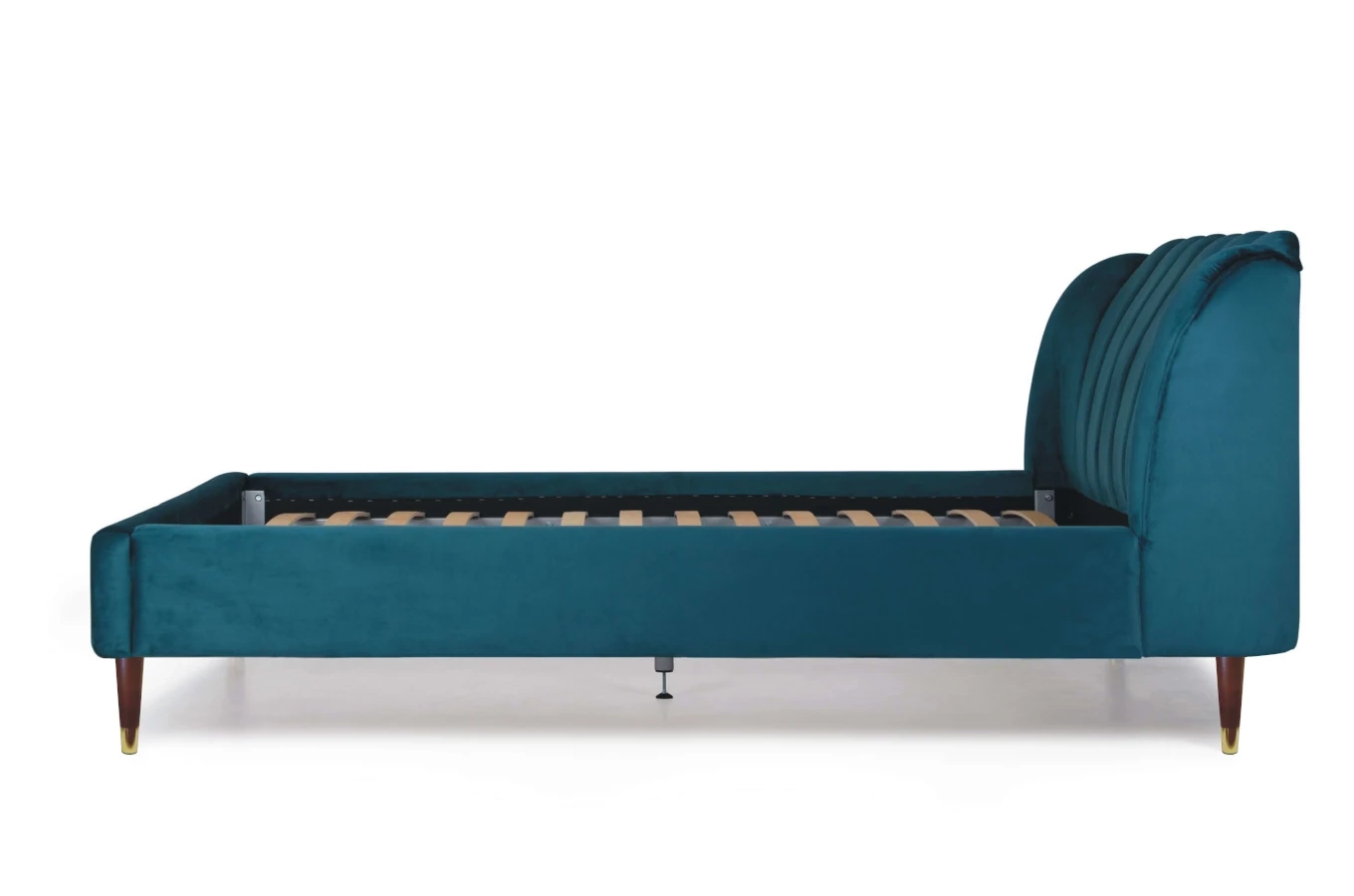 Tapicerowane łóżko do sypialni MUSE