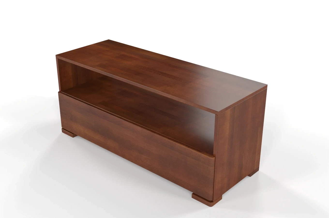 Drewniana szafka RTV bukowa Visby SANDEMO / orzech