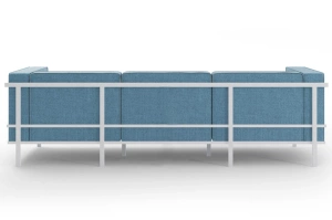 Tapicerowana sofa do ogrodu IBIZA 3-osobowa