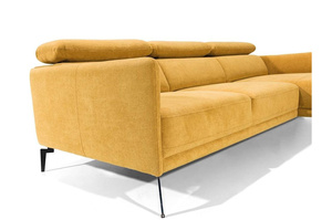 Nowoczesny narożnik SANTOS z ruchomymi zagłówkami