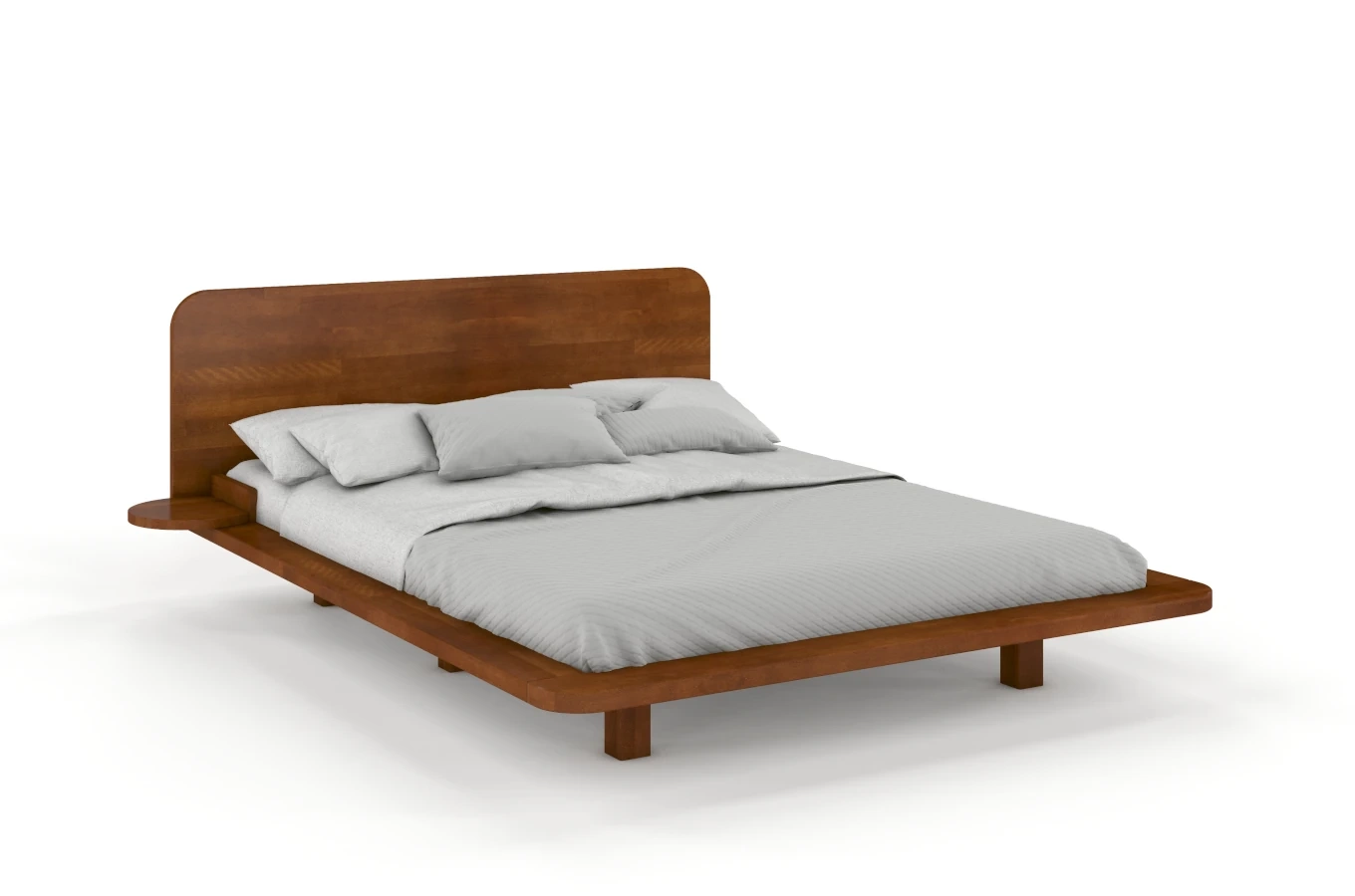 Łóżko lewitujące drewniane bukowe Skandica JAPANDIC