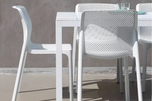 Zestaw mebli do ogrodu - rozkładany stół RIO 210-280 cm + 8 krzeseł BIT