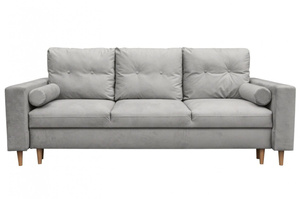 Elegancka rozkładana sofa BOCCA z funkcją spania i pojemnikiem na pościel