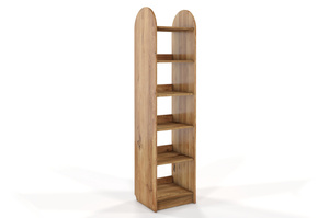 Regał drewniany dębowy Visby KLIPPEN / 3 szerokości