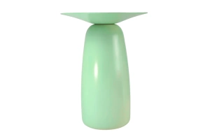 Stolik drewniany Kayani BAOBAB 44 różne kolory, wys. 44 cm / kolor pudrowa zieleń