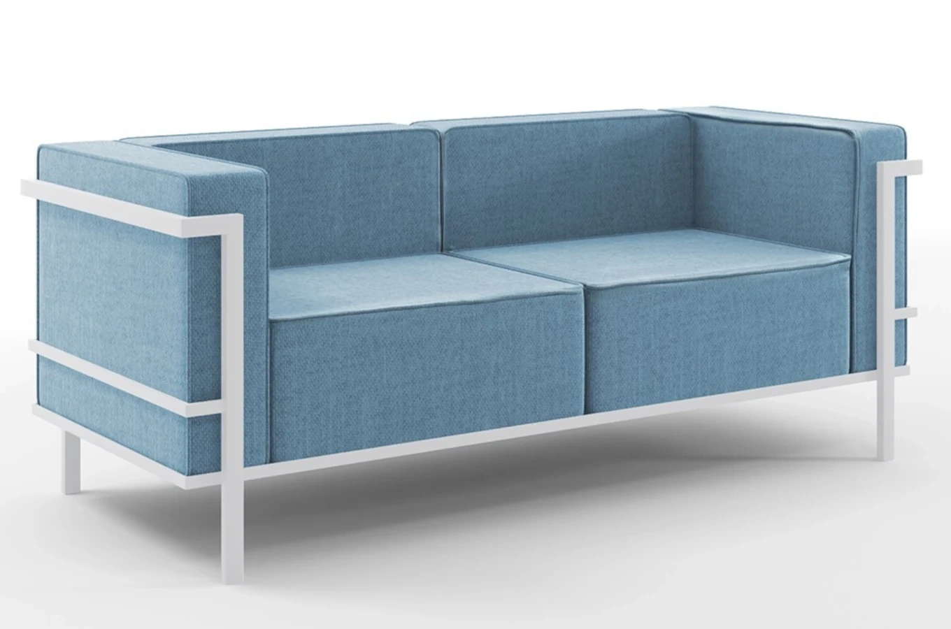 Zestaw tapicerowanych mebli ogrodowych IBIZA