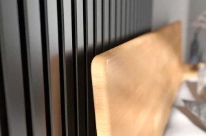 Wysyłka w 48h! Łóżko drewniane bukowe Visby AMMER / 90x200 cm, kolor naturalny