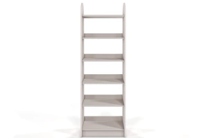 Regał drewniany bukowy Visby KLIPPEN / szerokość 60 cm, kolor biały