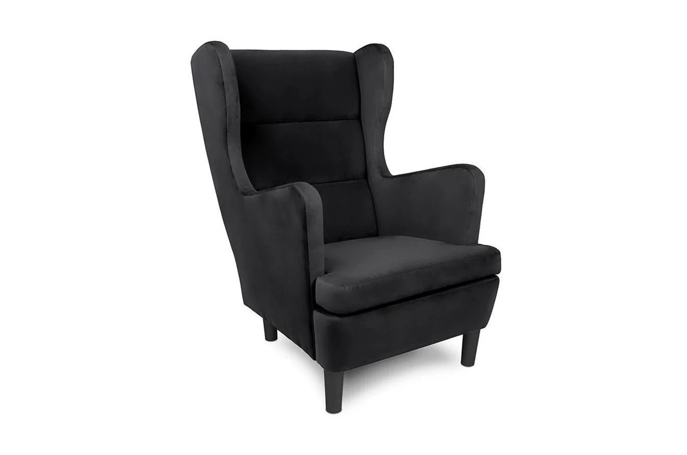 Wysyłka w 48h! Wygodny tapicerowany fotel uszak LARS