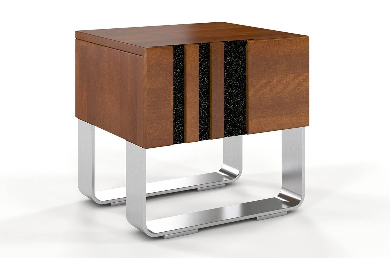 Szafka nocna bukowa Visby KIELCE / kolor palisander