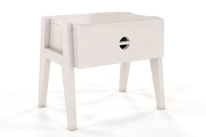 Szafka nocna drewniana bukowa Visby RADOM / kolor orzech