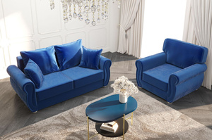 Elegancka 2-osobowa sofa BONA w angielskim stylu