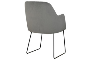 Nowoczesne krzesło z podłokietnikami BLEIK U