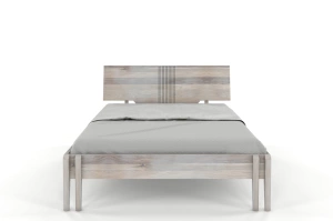 Łóżko drewniane dębowe Visby POZNAŃ / 120x200 cm, olej bielony