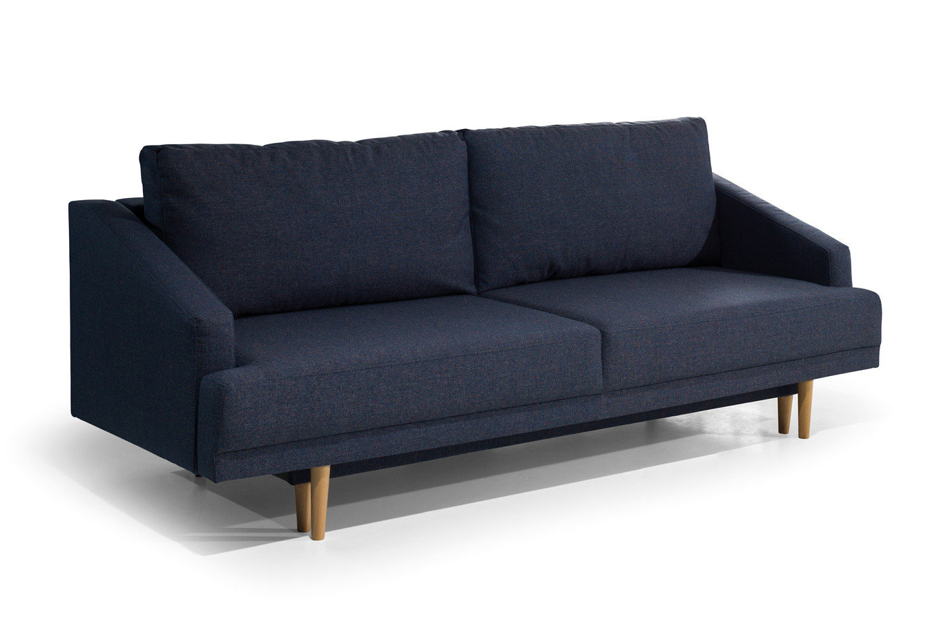 Nowoczesna sofa LOBOS z funkcją spania i pojemnikiem na pościel