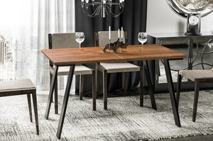 Nowoczesny rozkładany stół LIWIA 130-210 x 80 cm (dąb stirling)