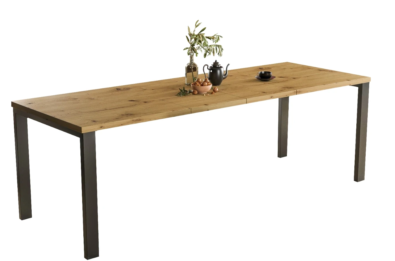 Nowoczesny rozkładany stół GARANT 130-220 x 80 cm (dąb artisan)