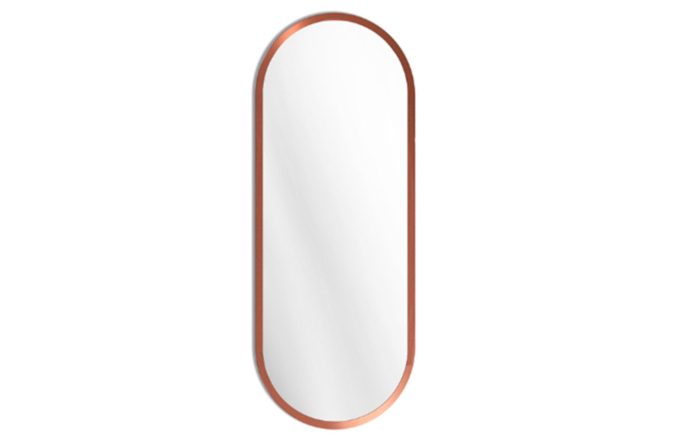 Owalne lustro KORIA / rama dostępna w 5 kolorach